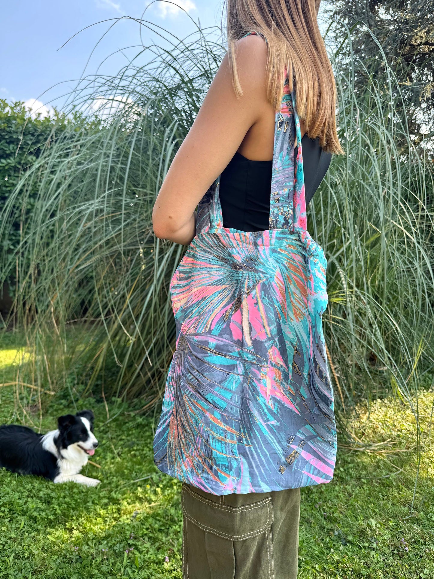 Vintage Silk Carry Bag n.35 - Bohemia Couture