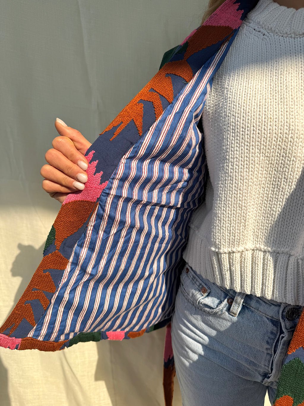 Majorelle Kimono Waistcoat n.7 - Bohemia Couture