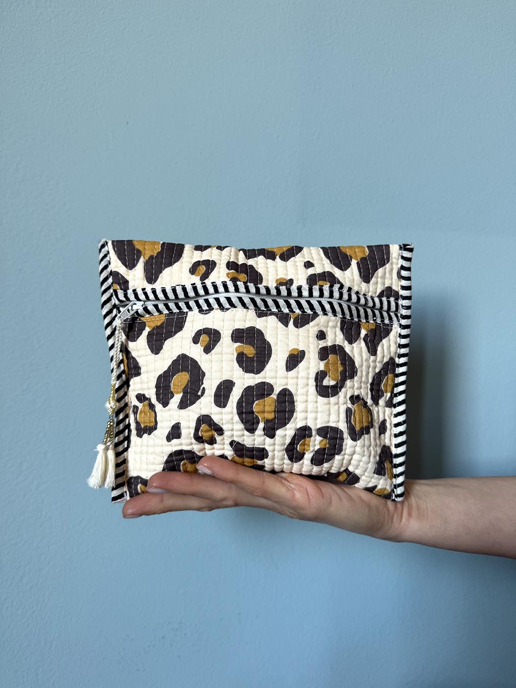 Travel Pouch - n.21 Leopard - Bohemia Couture