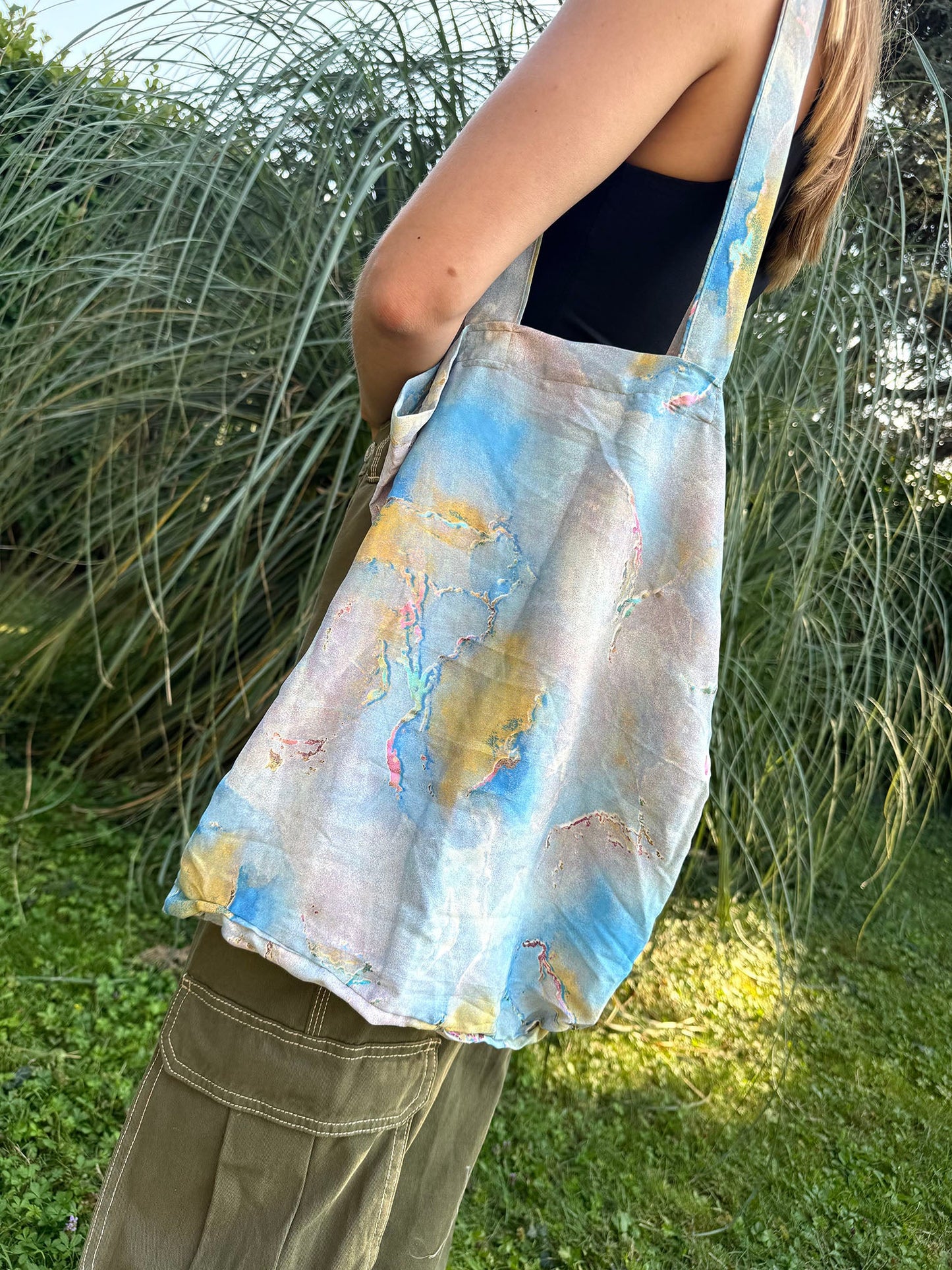 Vintage Silk Carry Bag n.41 - Bohemia Couture