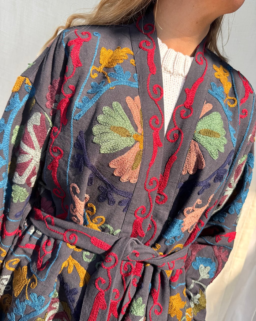 Majorelle Kimono Jacket n.22 - Bohemia Couture