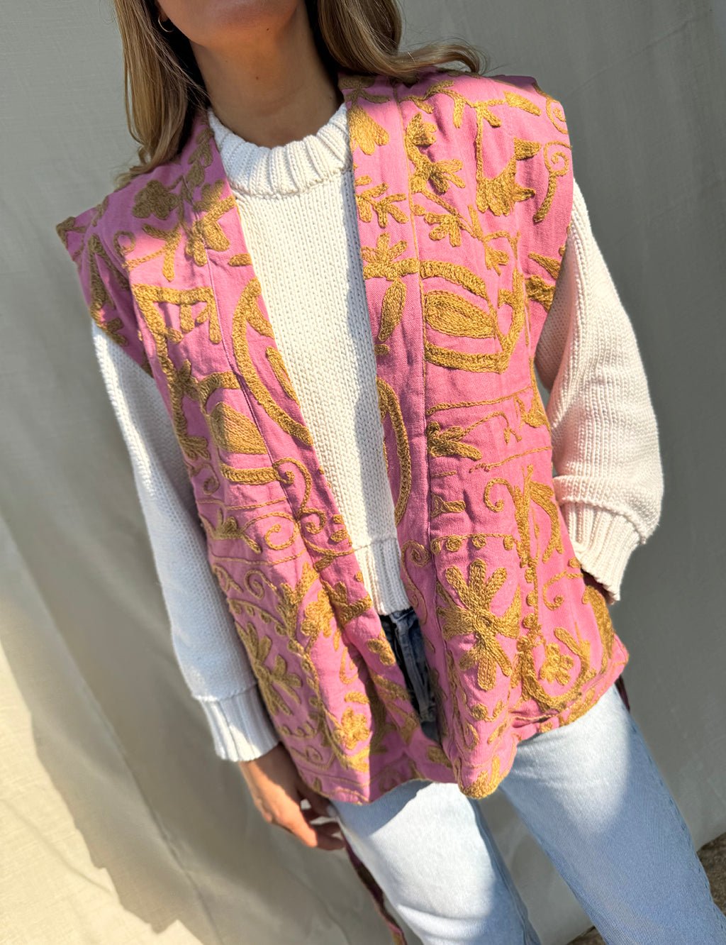 Majorelle Kimono Waistcoat n.9 - Bohemia Couture