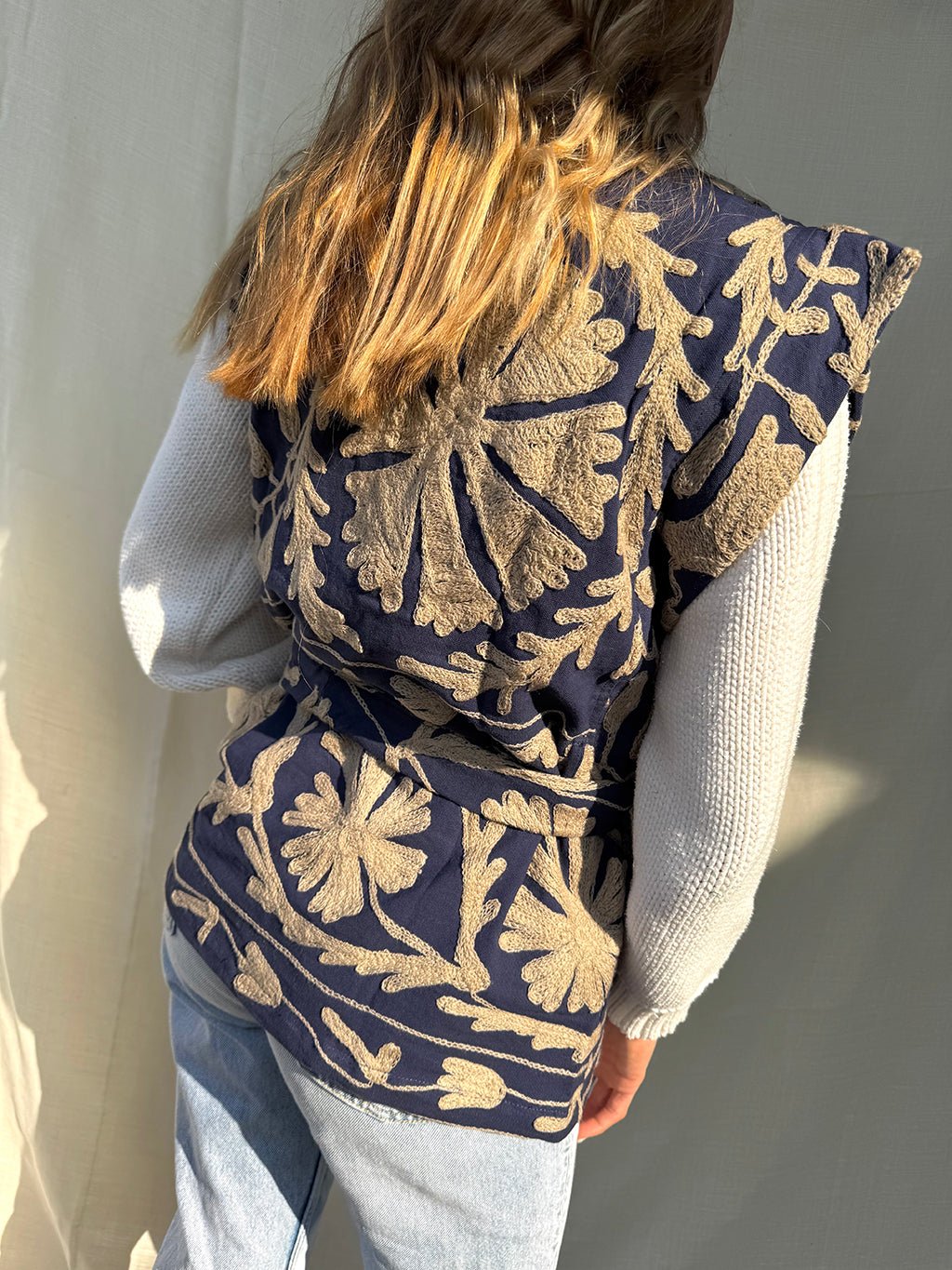 Majorelle Kimono Waistcoat n.10 - Bohemia Couture