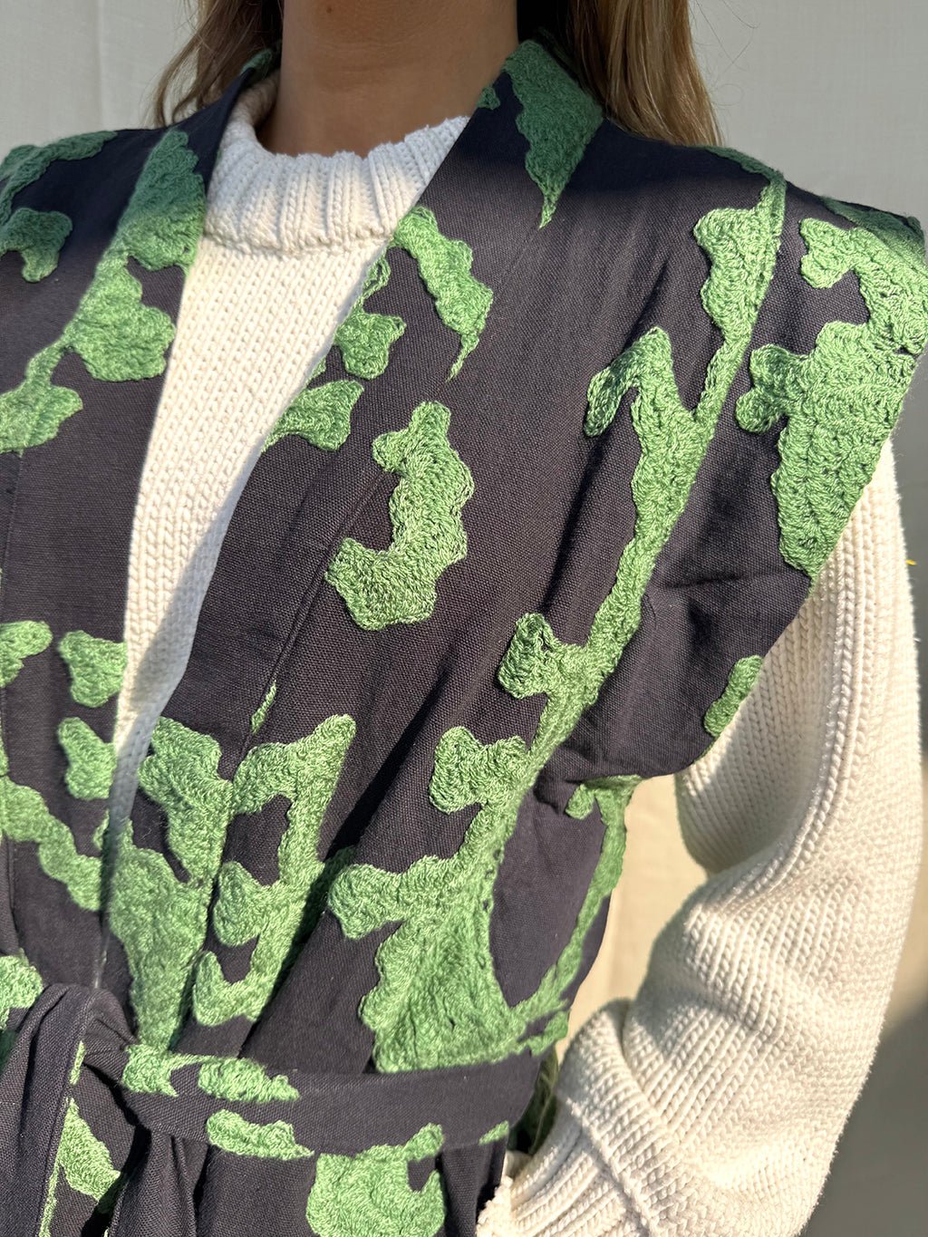 Majorelle Kimono Waistcoat n.11 - Bohemia Couture