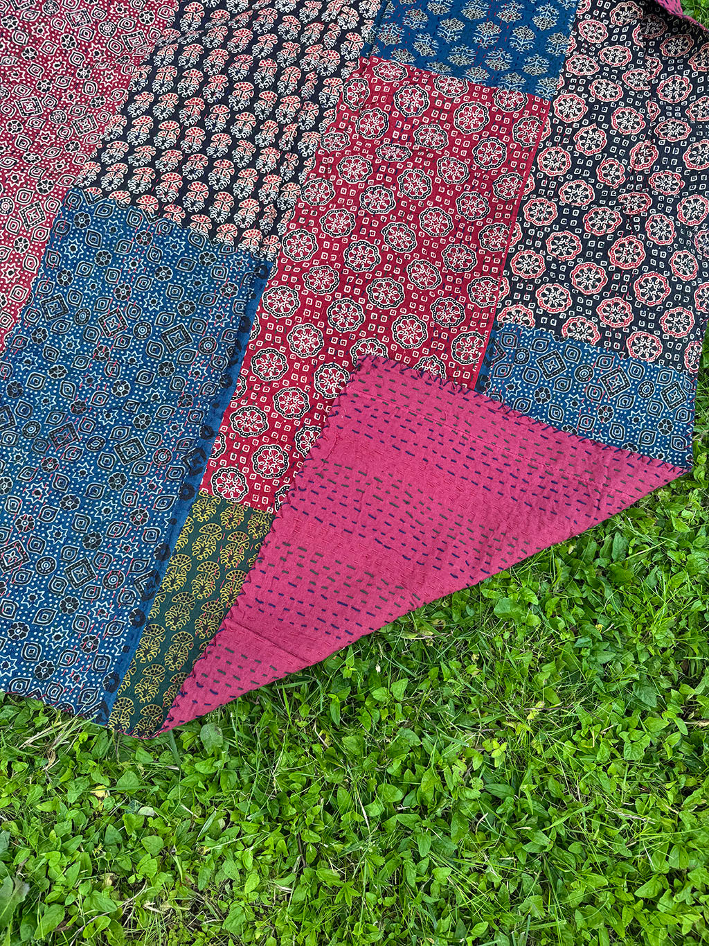 Maxi Cotton Blanket Patchwork n.41