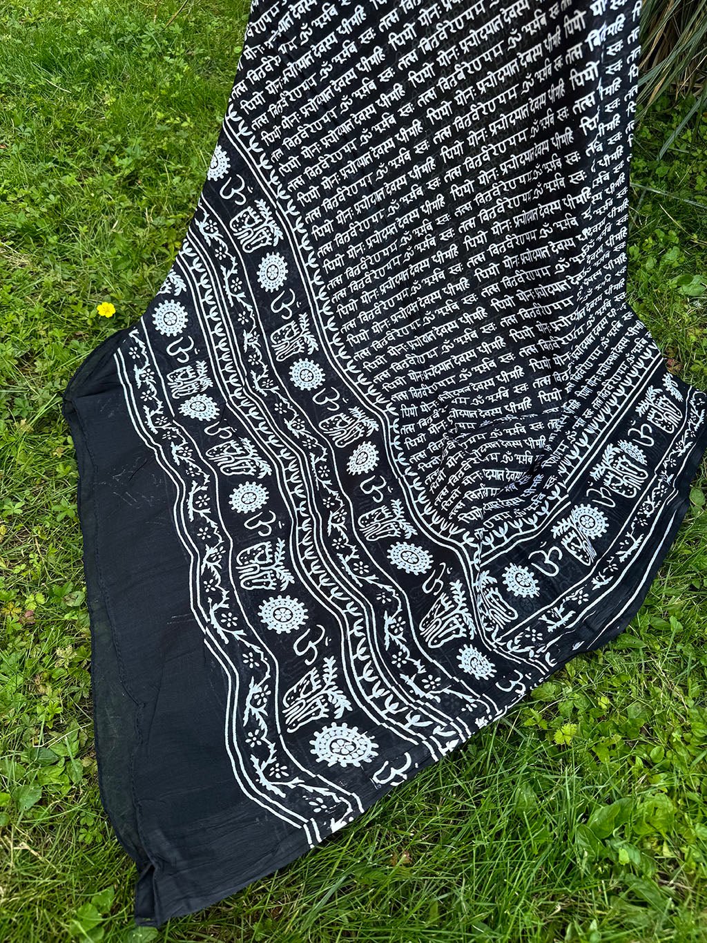 Bombay Pareo Black - Bohemia Couture