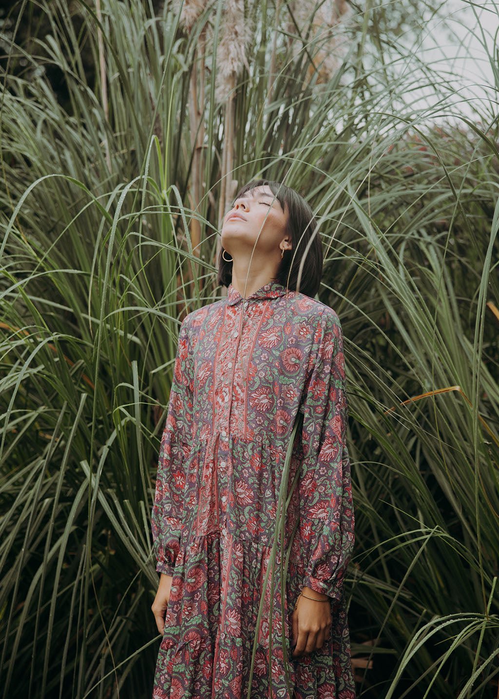 Silk St. Barth Long Dress n.13 - Bohemia Couture