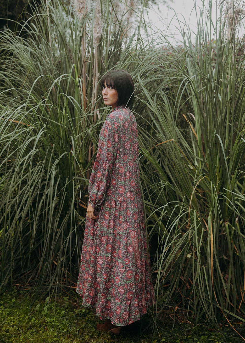 Silk St. Barth Long Dress n.13 - Bohemia Couture