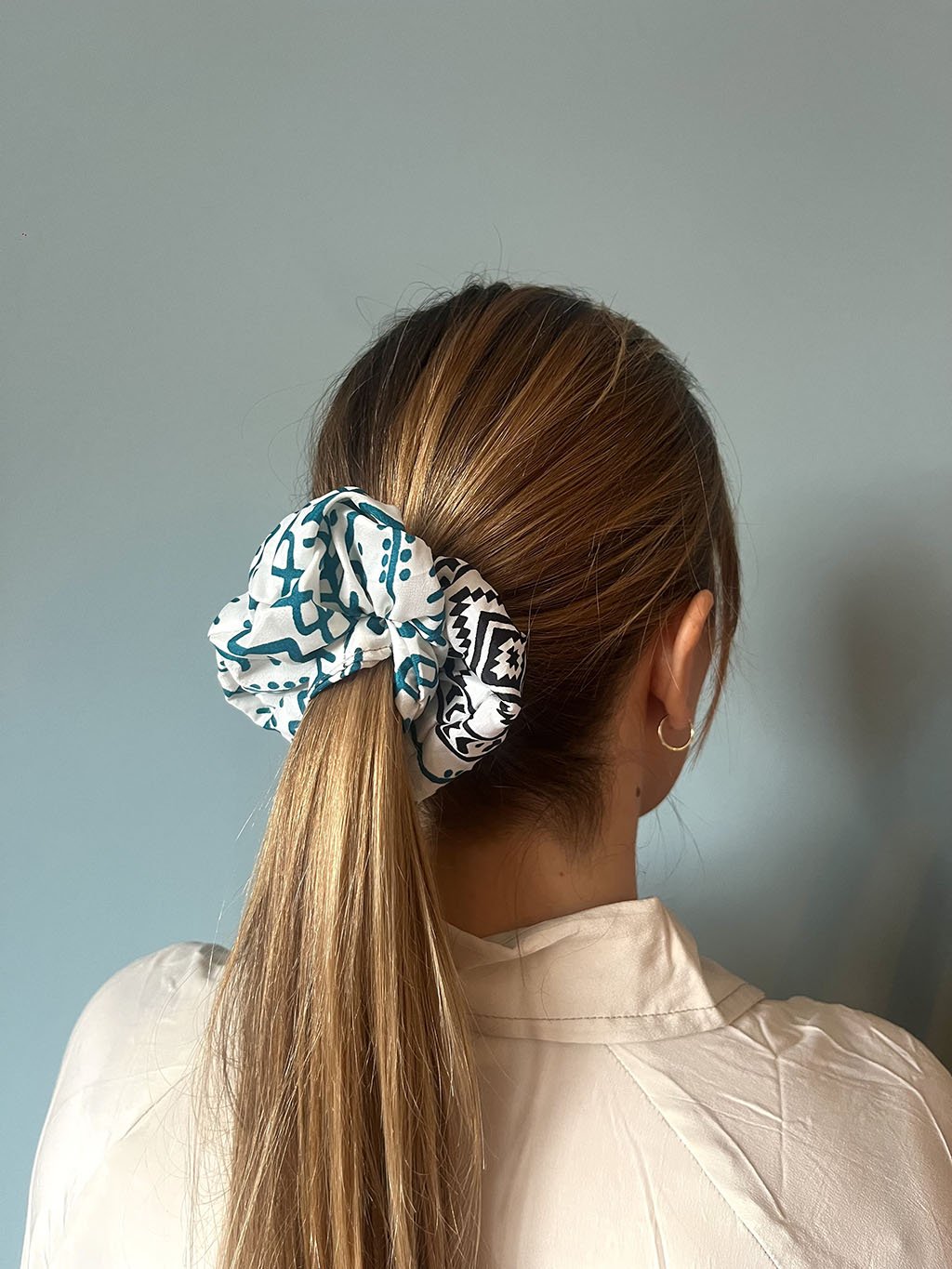 Silk Scrunchie n.27 - Bohemia Couture