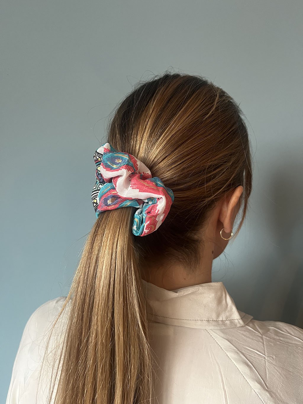 Silk Scrunchie n.28 - Bohemia Couture