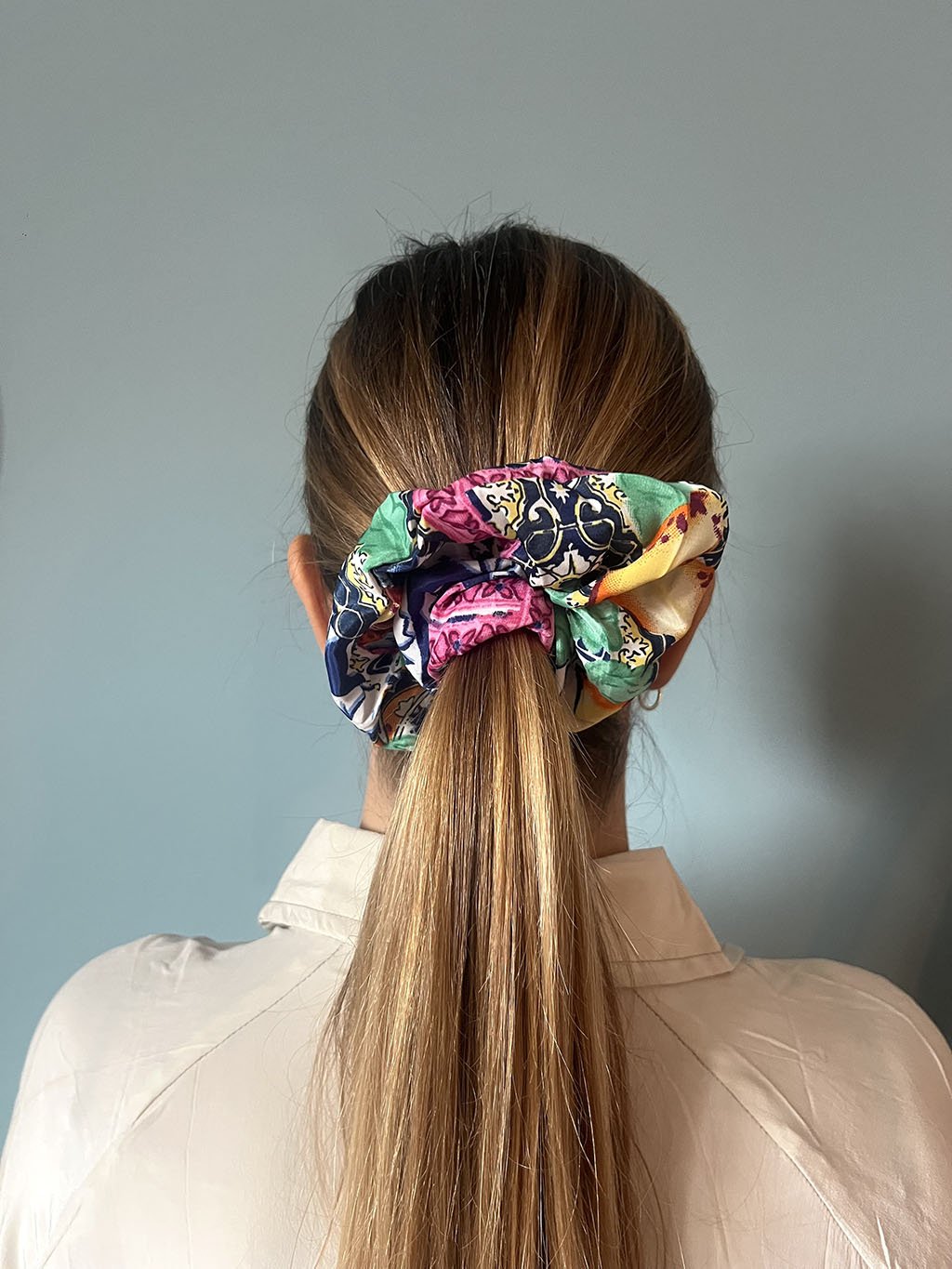 Silk Scrunchie n.30 - Bohemia Couture
