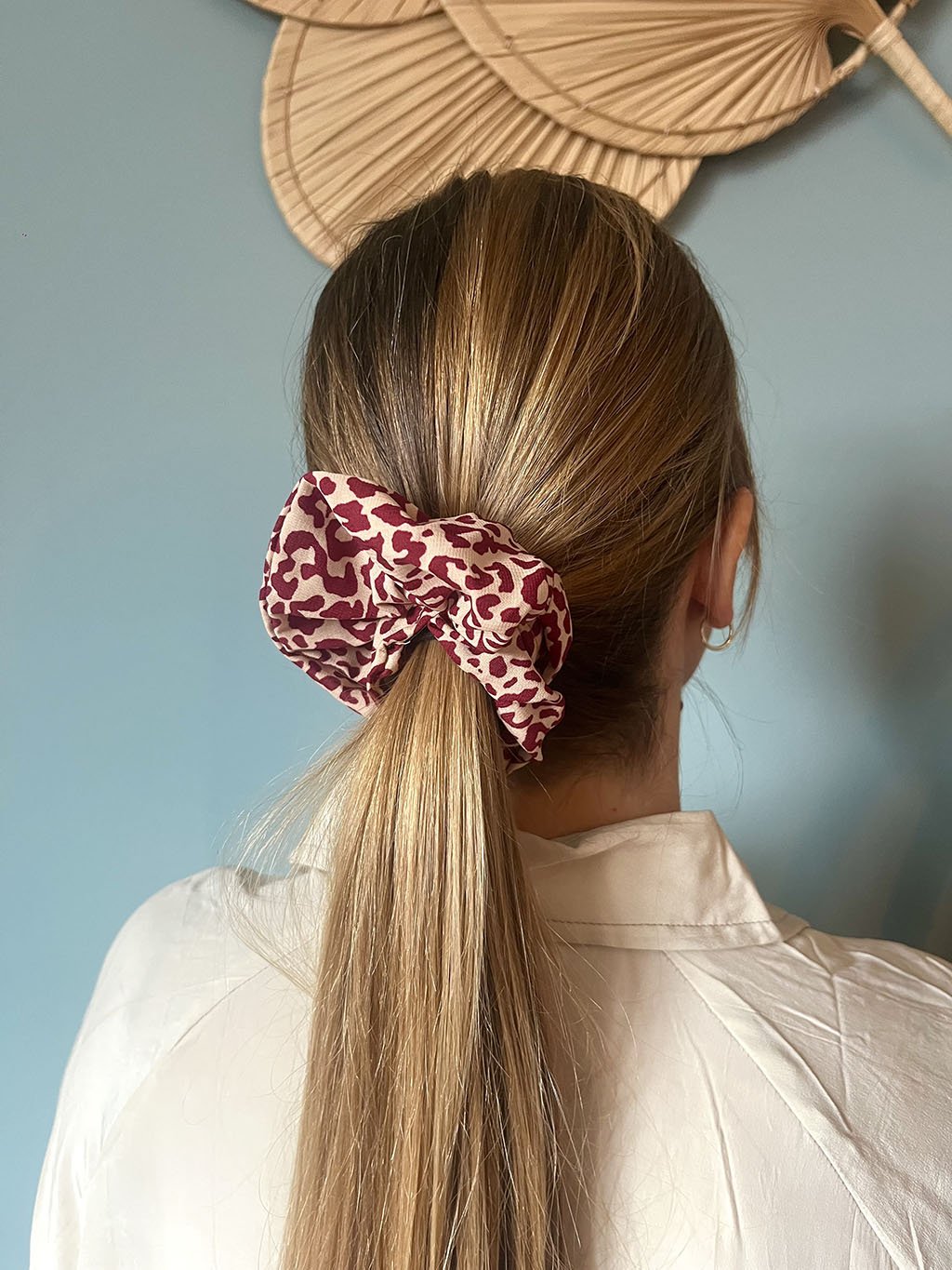 Silk Scrunchie n.20 - Leopard - Bohemia Couture