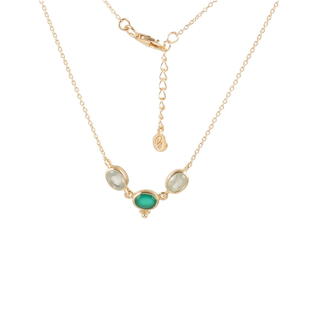 Eternity Necklace n.1 Green - Bohemia Couture