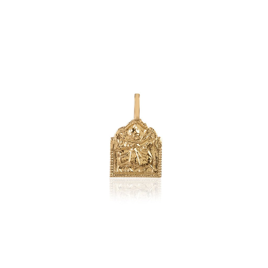 Amuleti Sinceri | Square Durga Pendant - Bohemia Couture