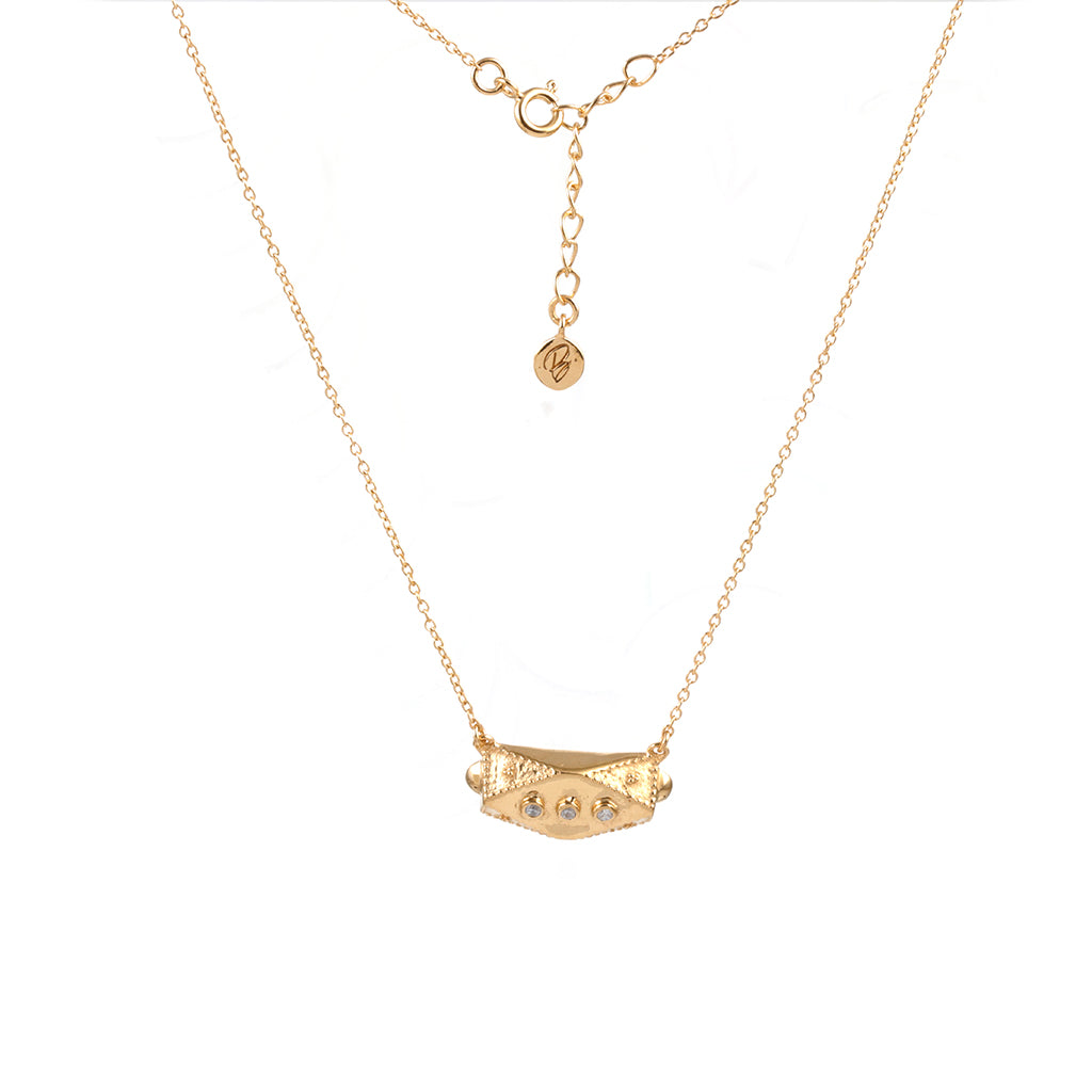 Secret Keeper Amulet Necklace n.1 White