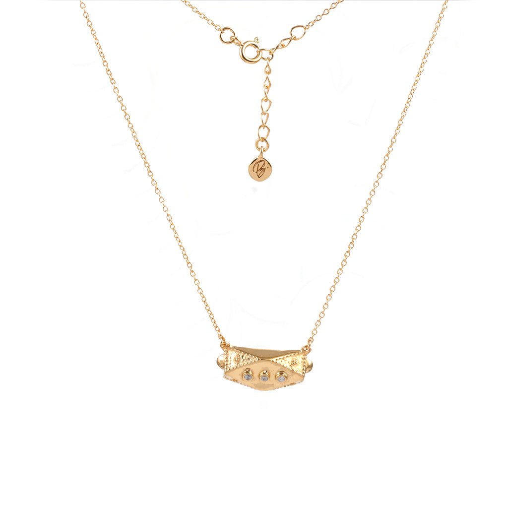 Secret Keeper Amulet Necklace n.1 White - Bohemia Couture