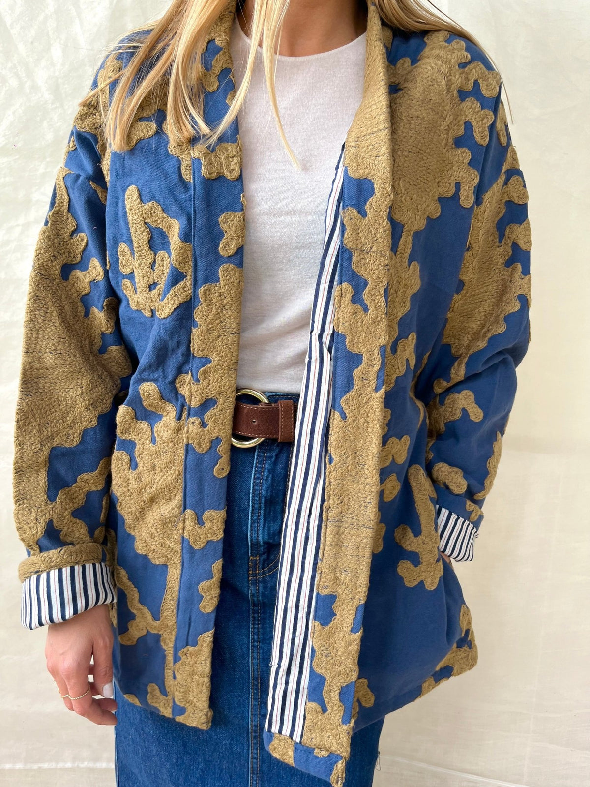Majorelle Kimono Jacket n.13 - Bohemia Couture