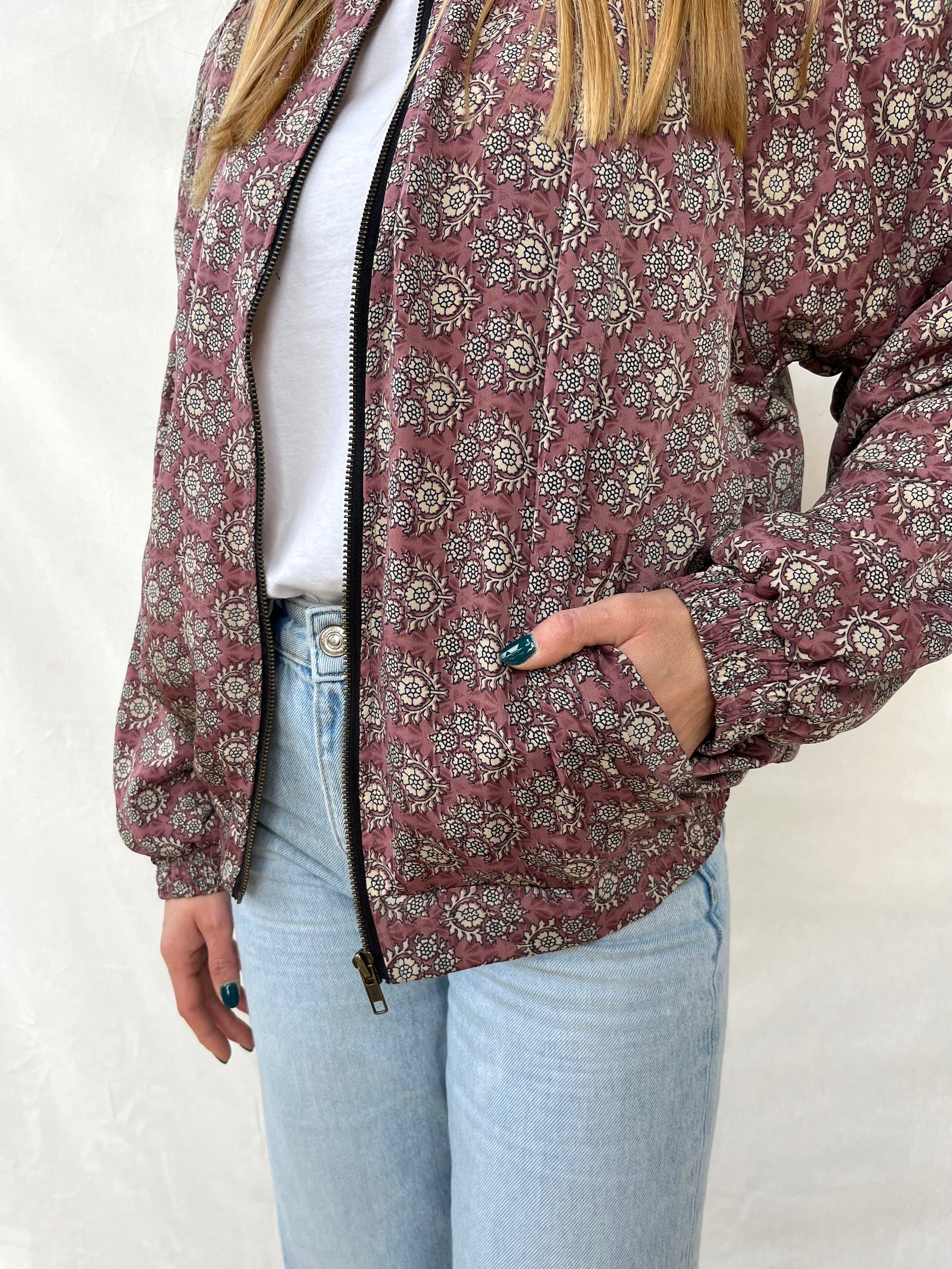Silk Bomber Jacket n.3
