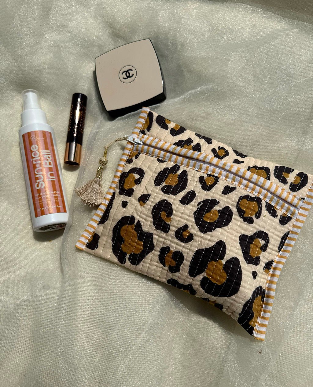 Travel Pouch - n.8 Leopard - Bohemia Couture