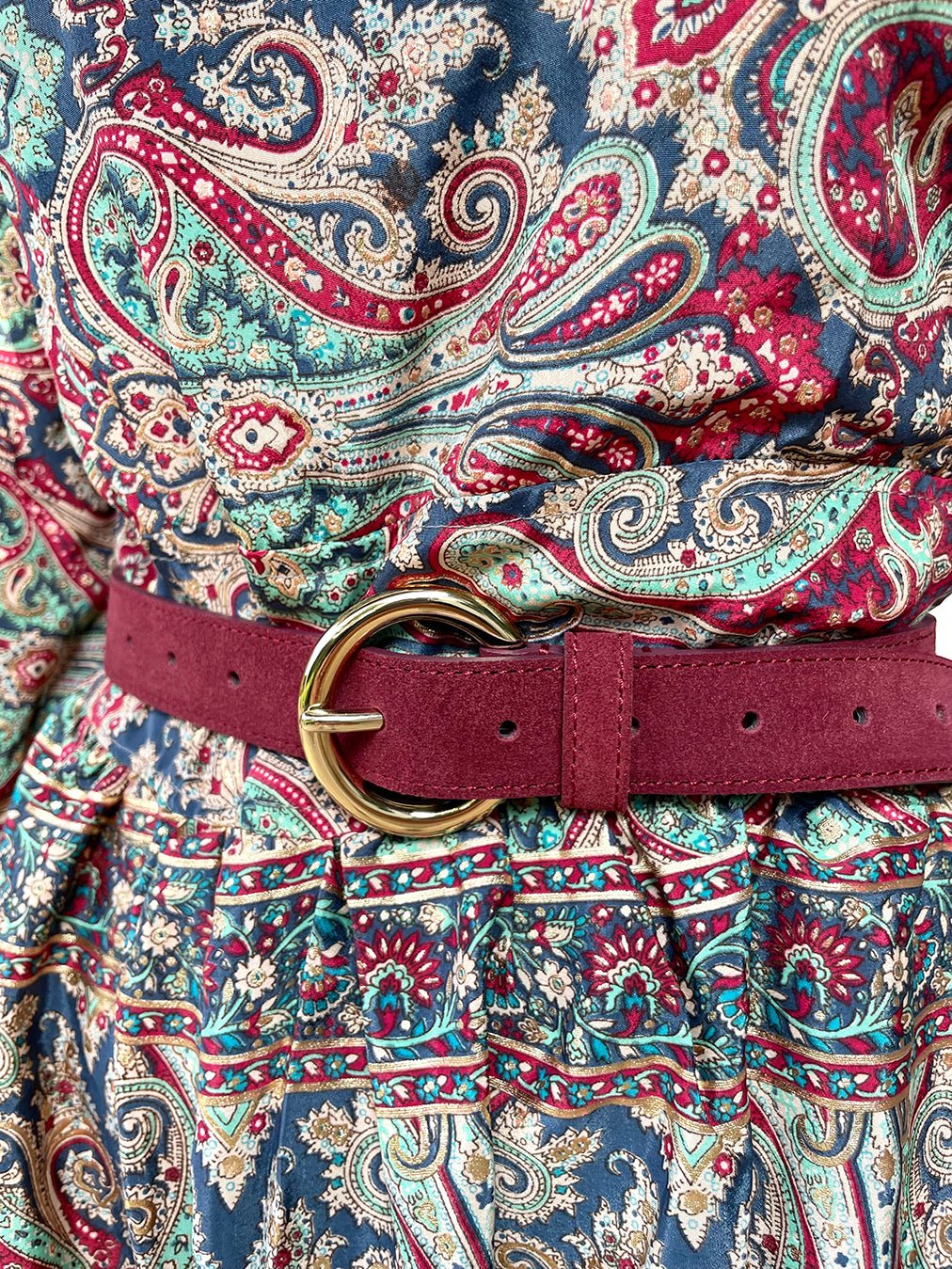 Isabel Belt - BORDEAUX - Bohemia Couture