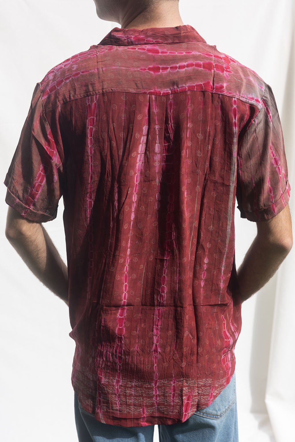 Bowling Vintage Silk Man Shirt n.1 - Bohemia Couture