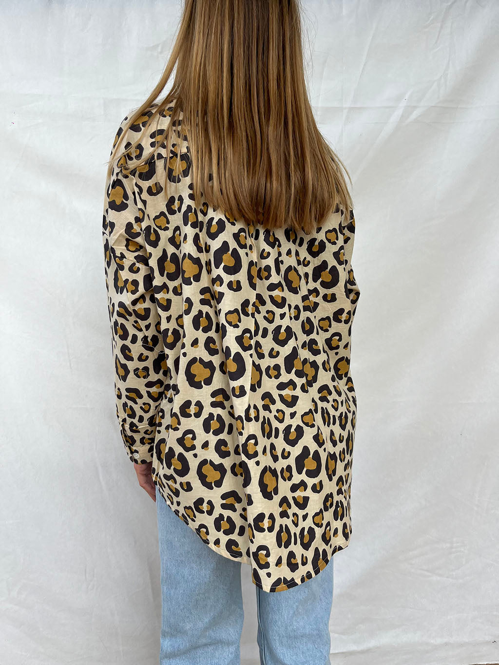 Celine Oversize Shirt n.18 Leopard