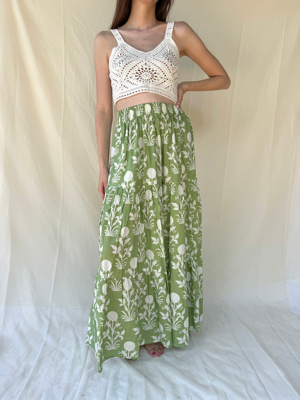 Cotton Julia Skirt n.20 - Bohemia Couture