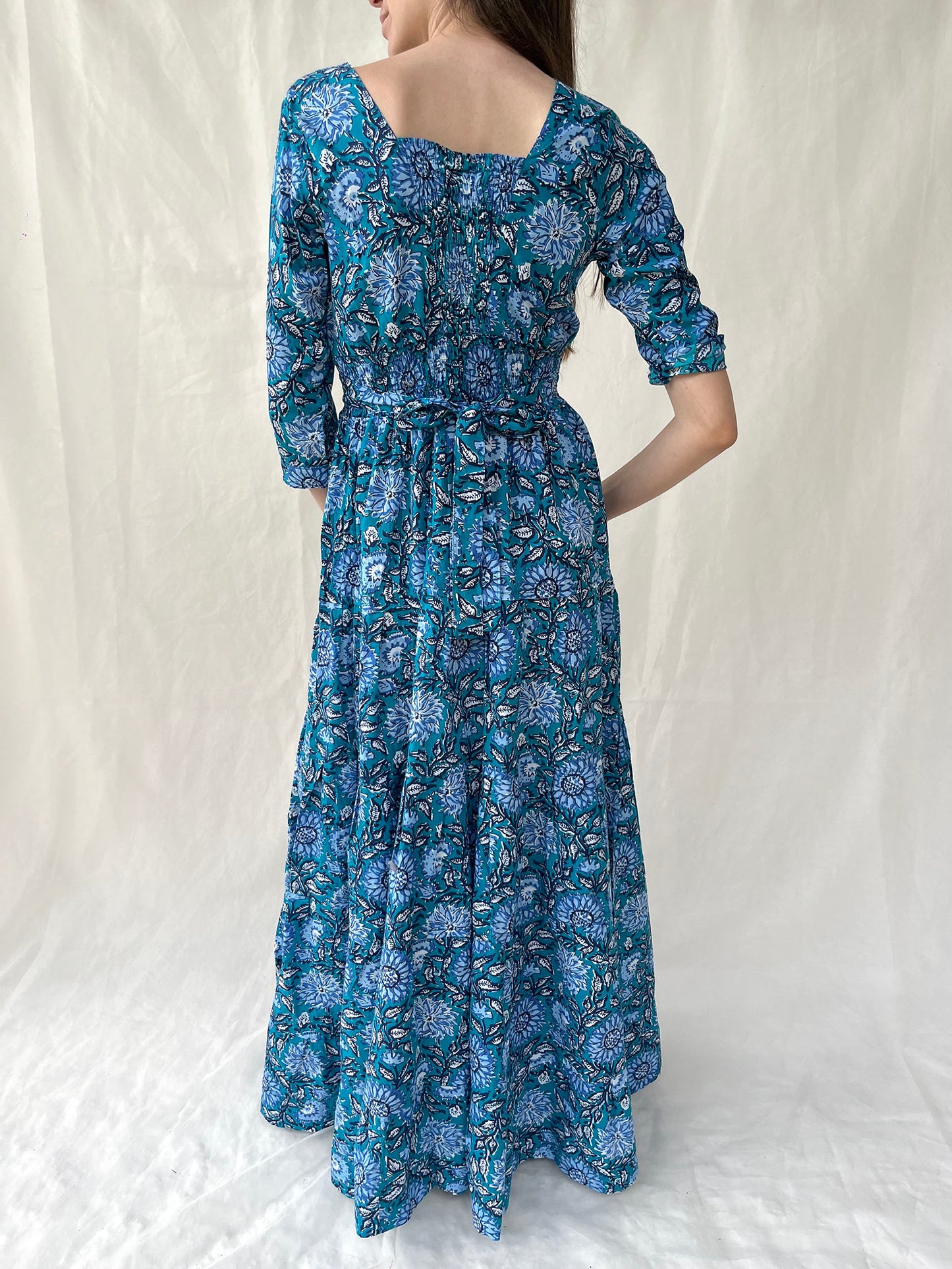 Cotton Gardenia Long Dress n.2