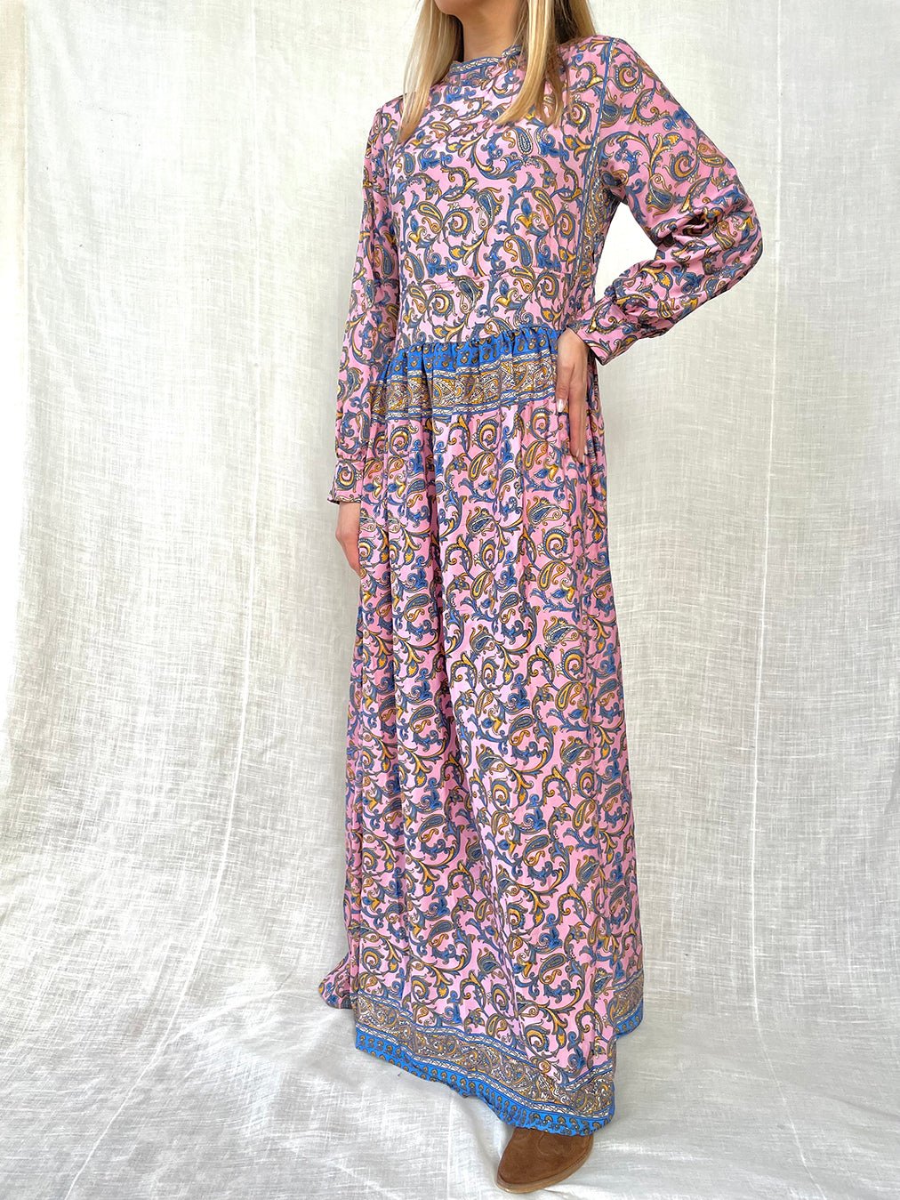 Silk Vicky Long Dress n.6 - Bohemia Couture