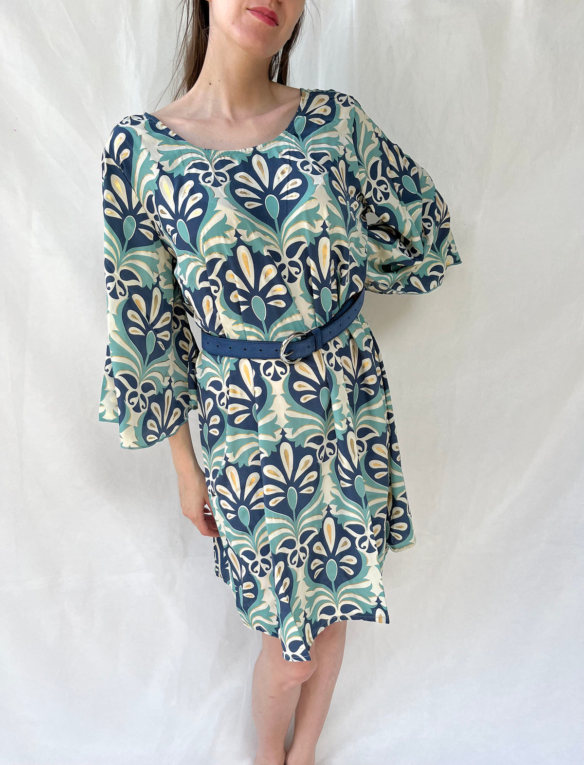 Silk Ginger Short Dress n.4 - Bohemia Couture