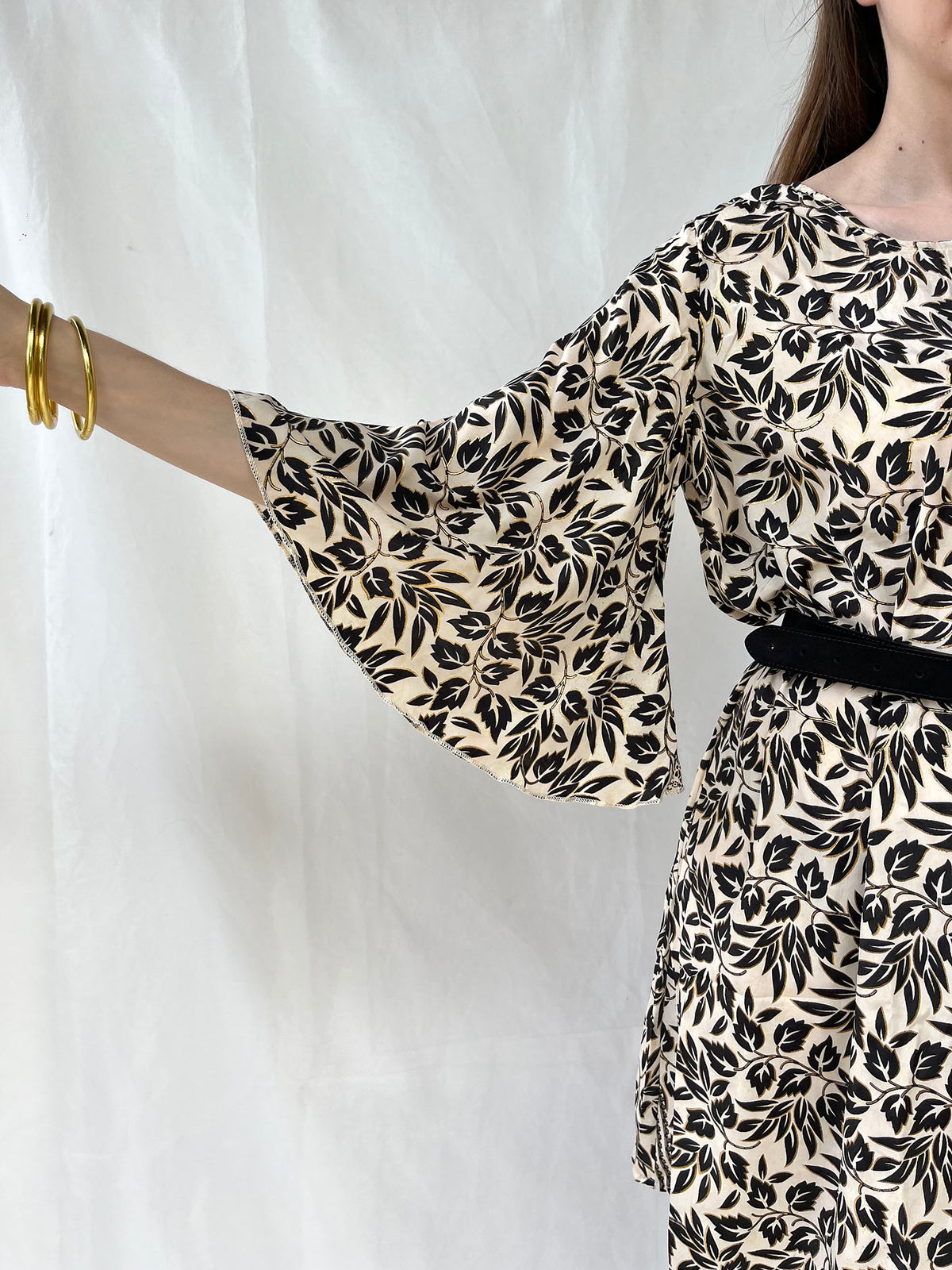 Silk Ginger Short Dress n.5 - Bohemia Couture