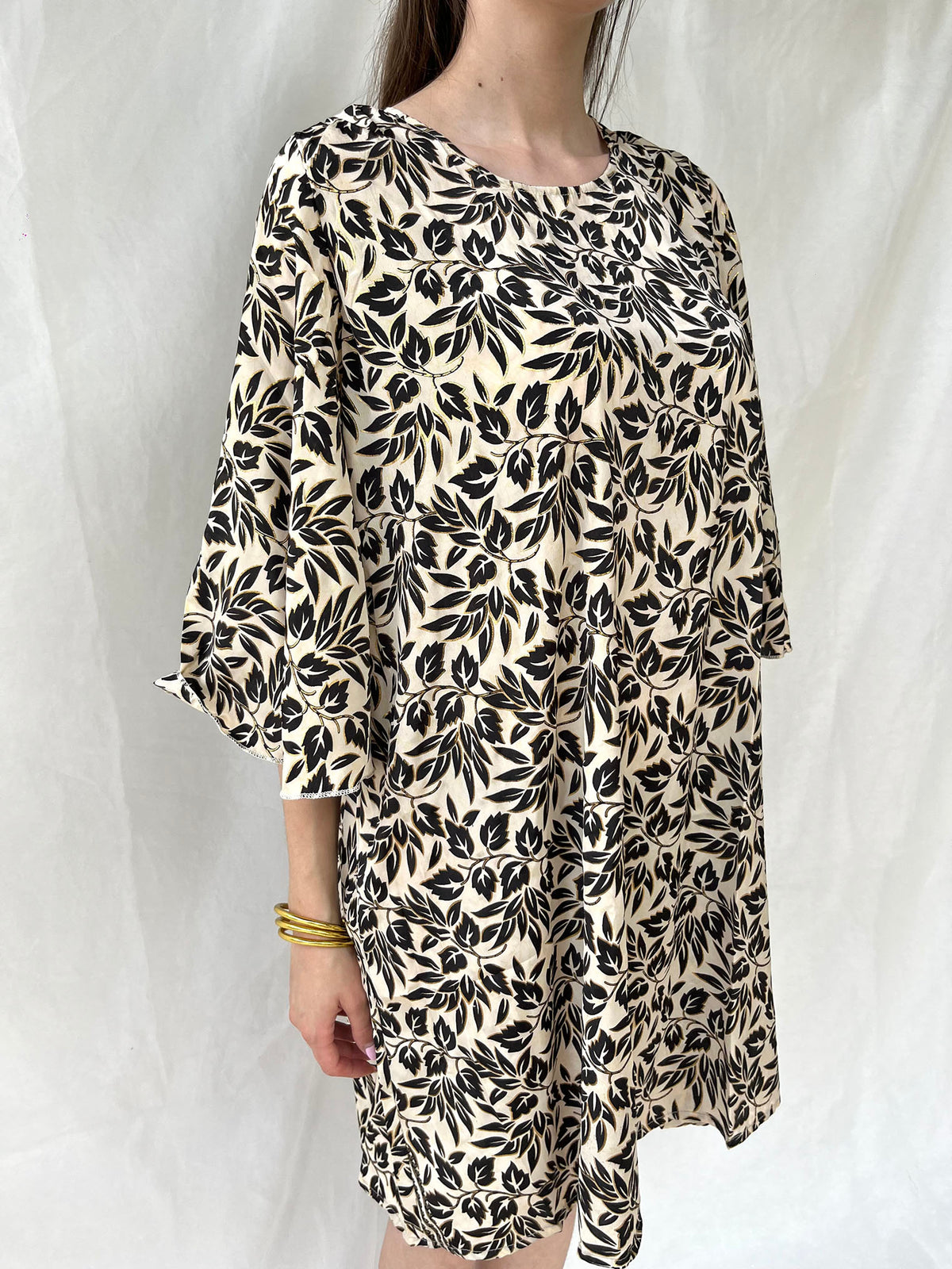 Silk Ginger Short Dress n.5 - Bohemia Couture