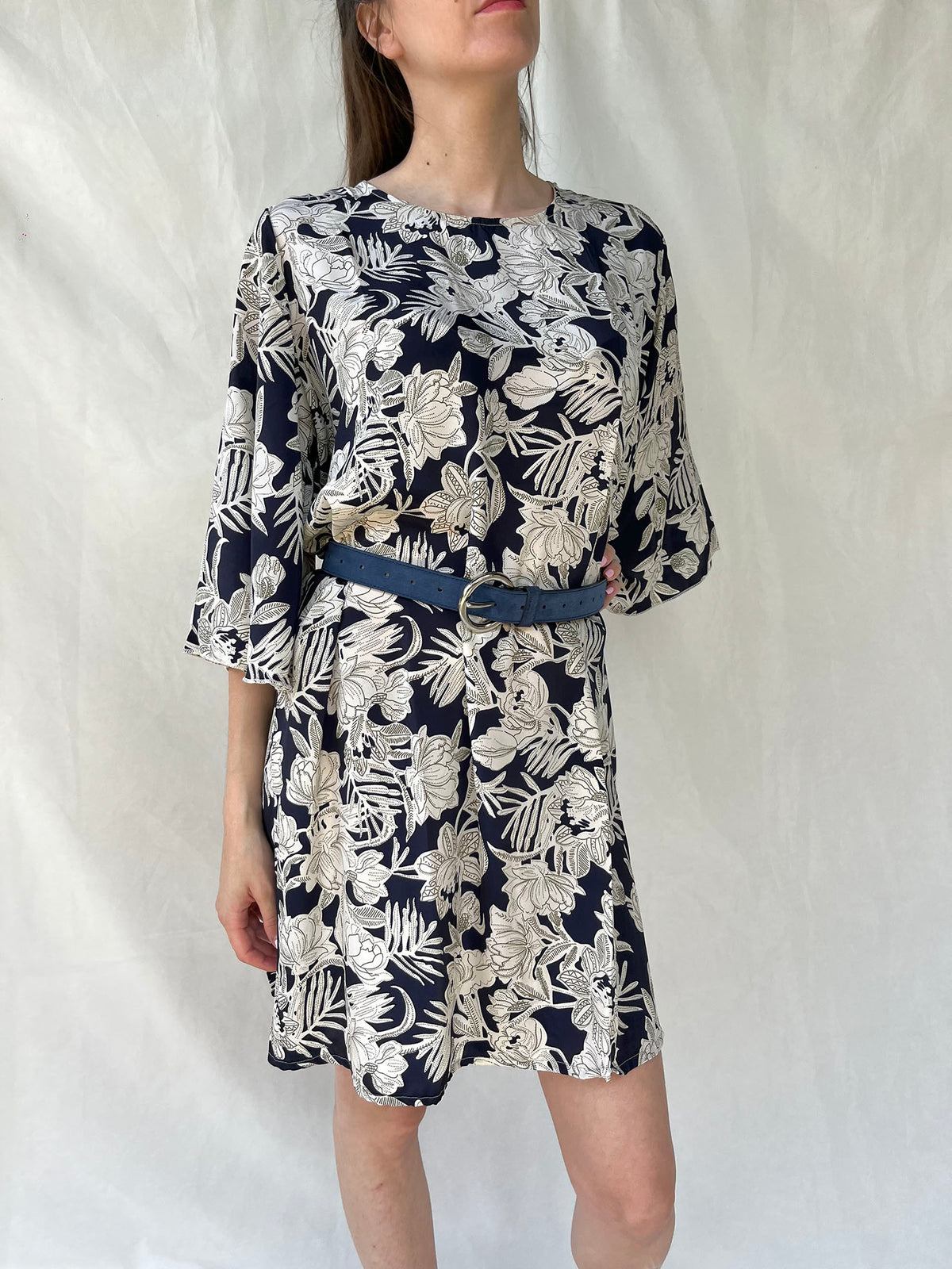 Silk Ginger Short Dress n.1 - Bohemia Couture
