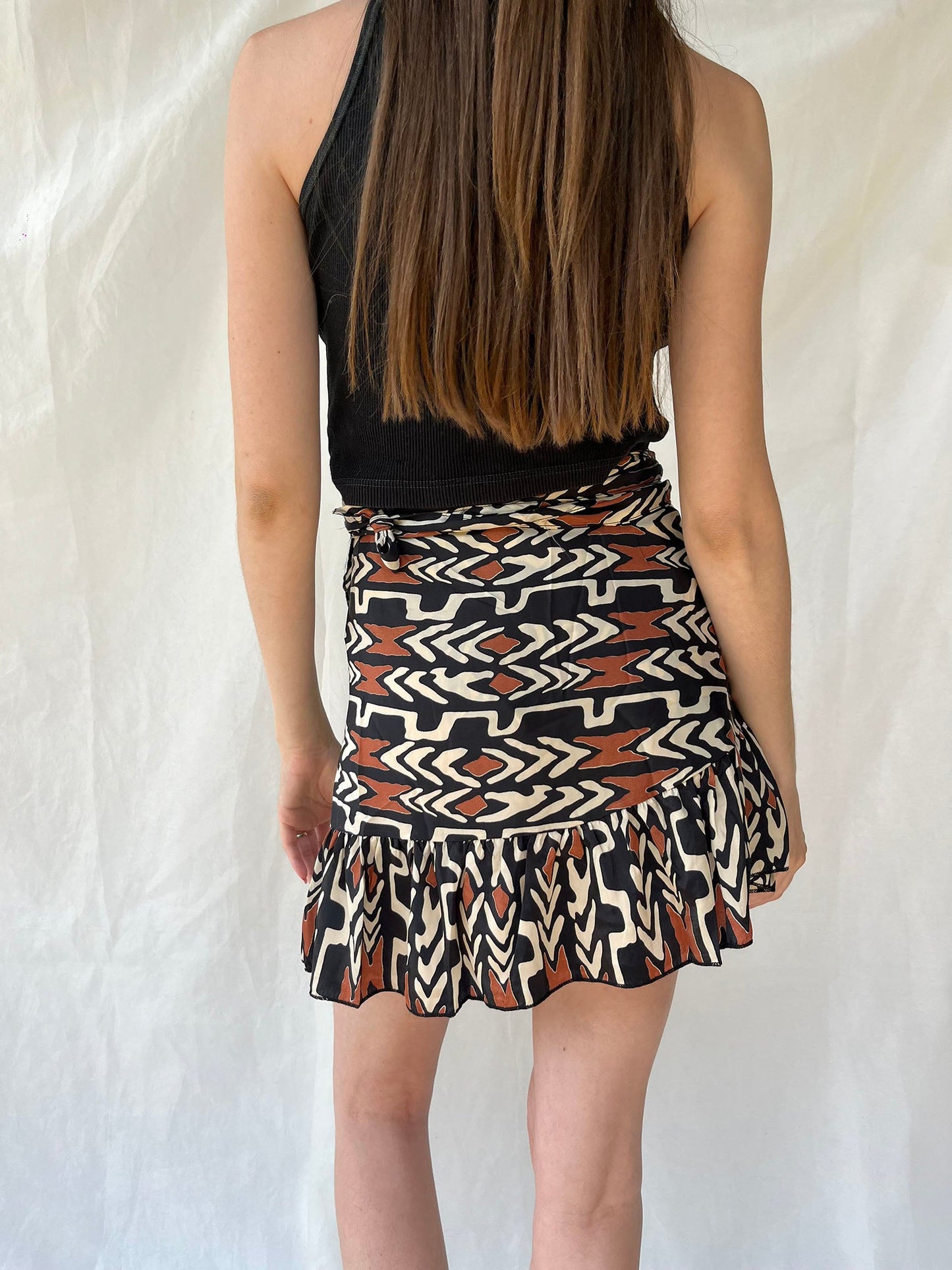 Silk Rio Mini Skirt n.34 - Bohemia Couture