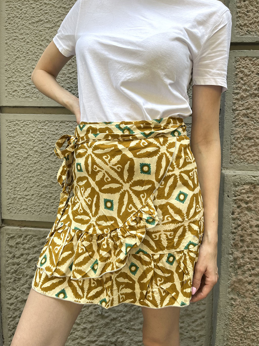 Viscose Rio Mini Skirt n.2
