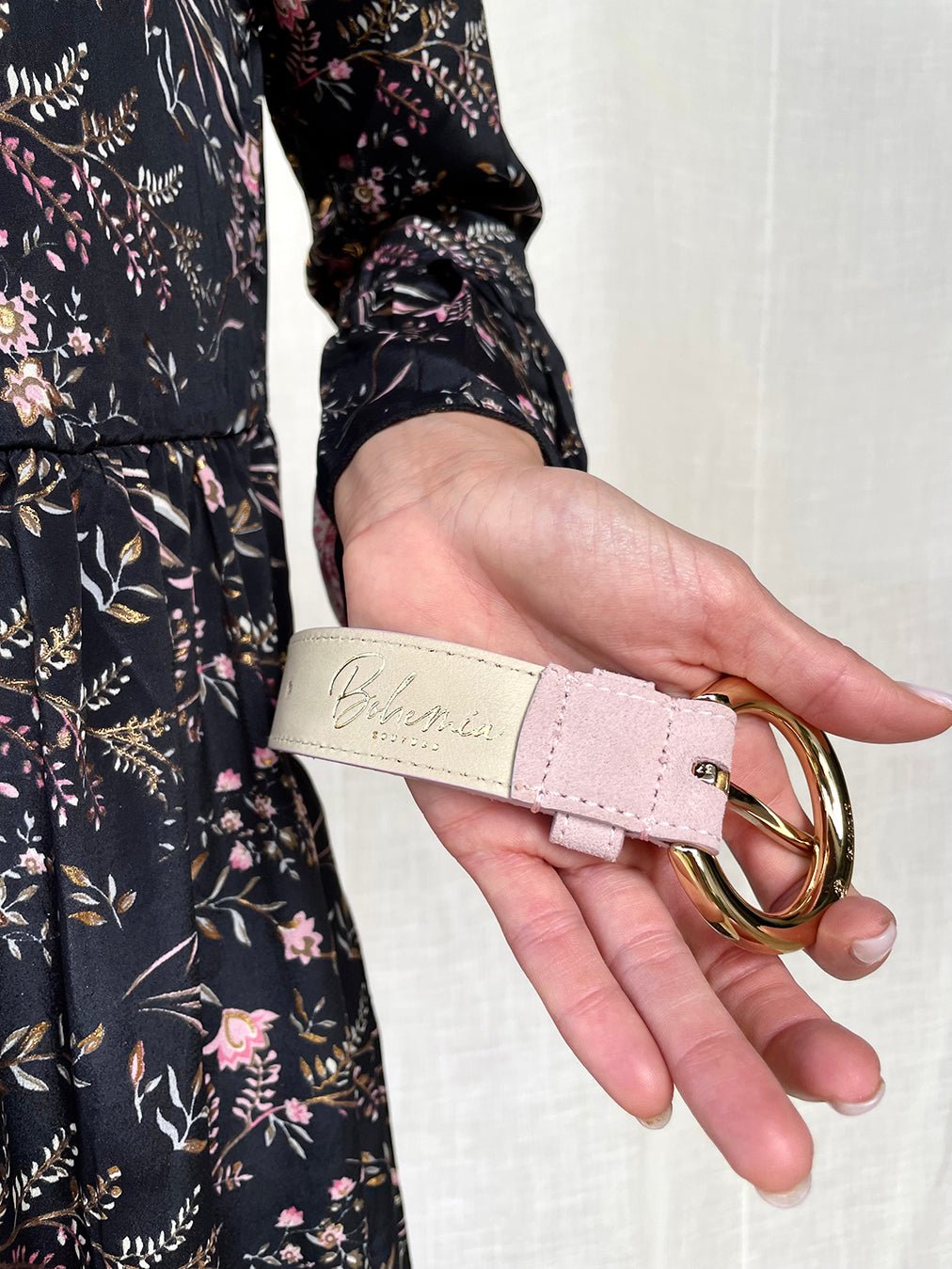 Isabel Belt - POWDER PINK - Bohemia Couture