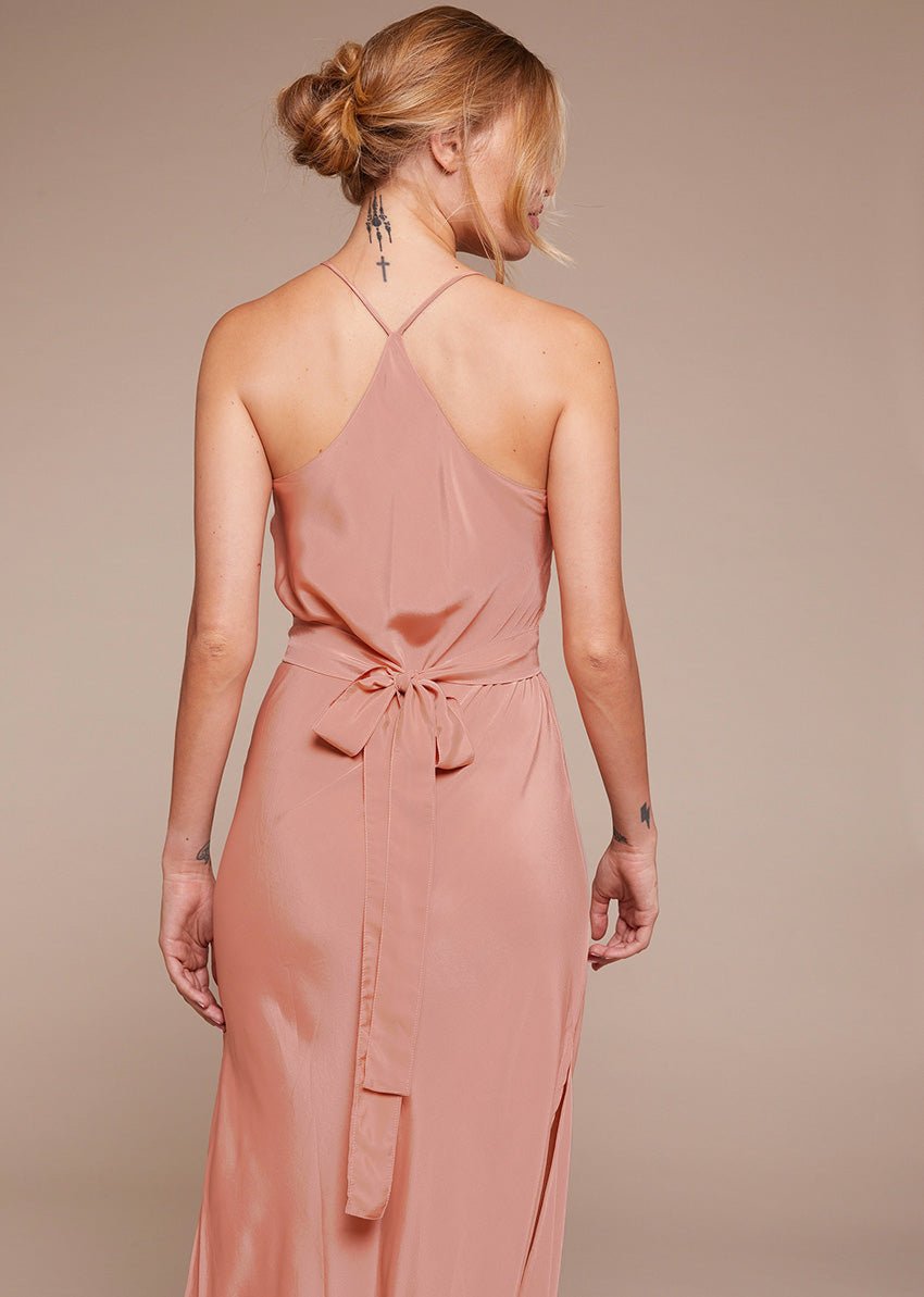 Kushi Slip Dress - Blush - Bohemia Couture