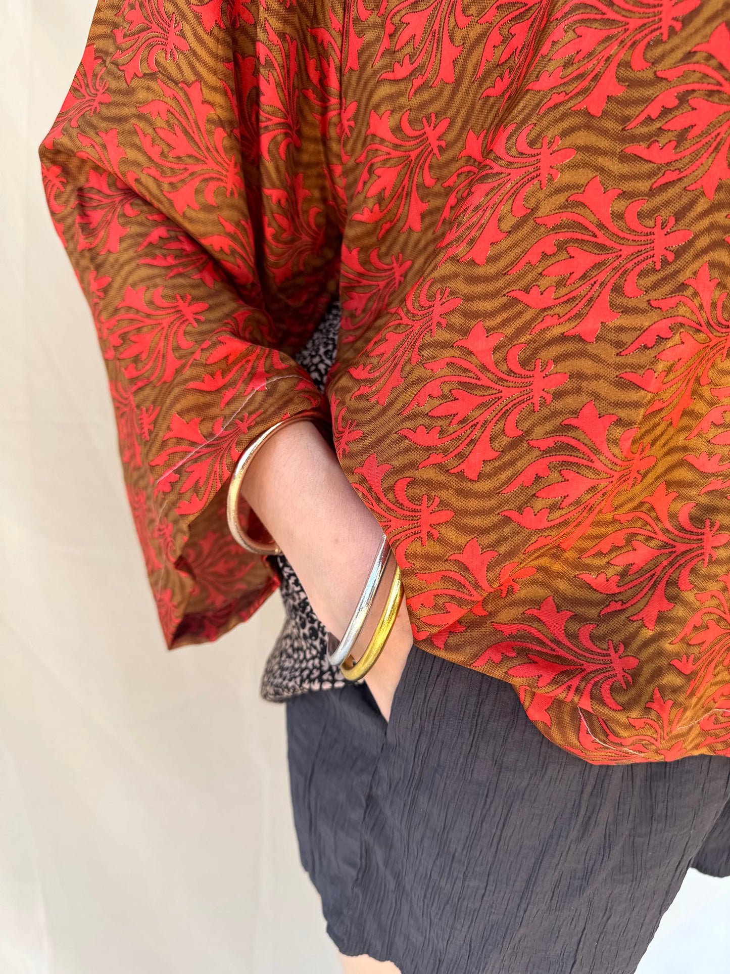 Santal Vintage Silk Shirt n.9