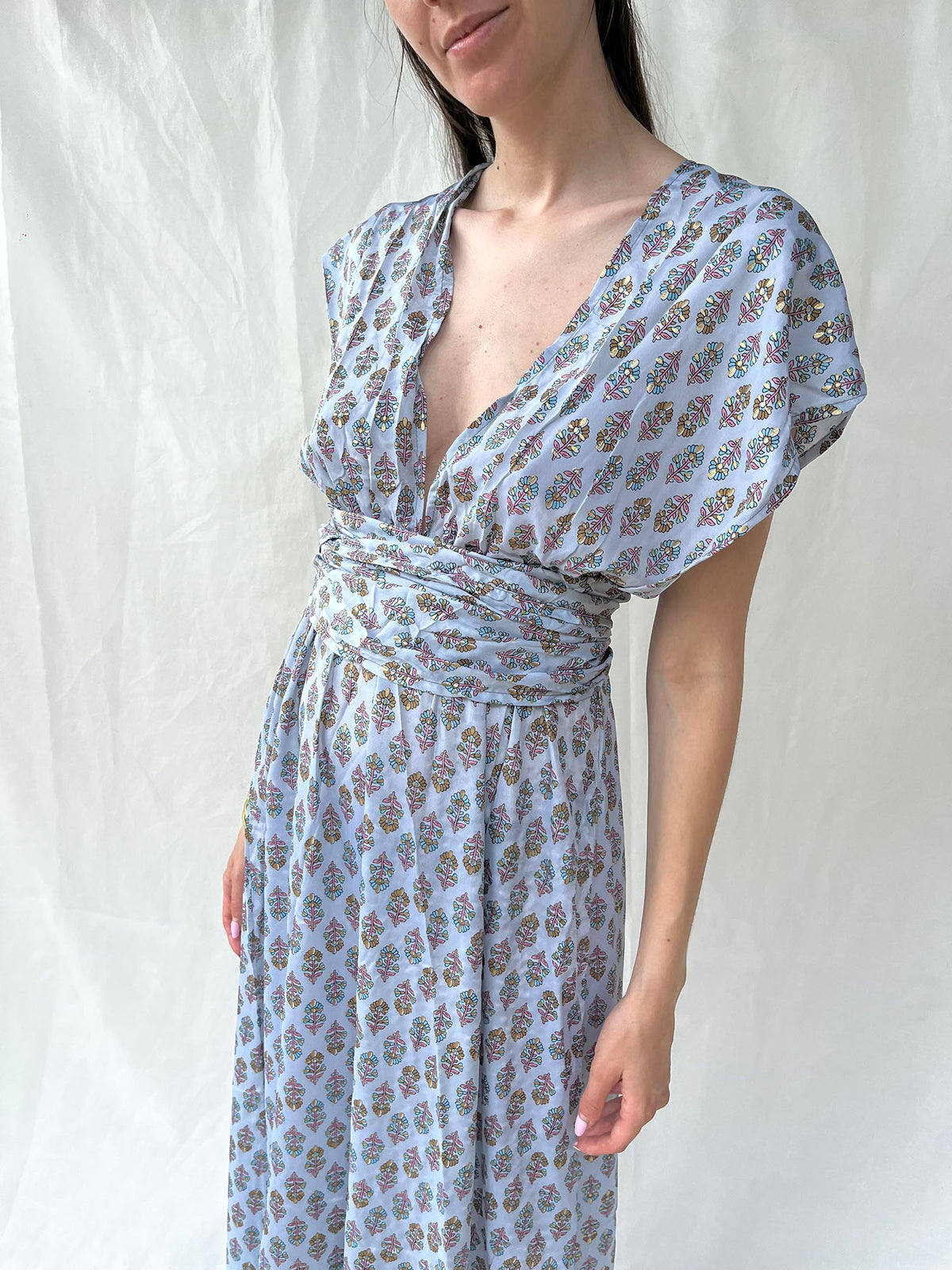 Silk Scarlett Long Dress n.10 - Bohemia Couture