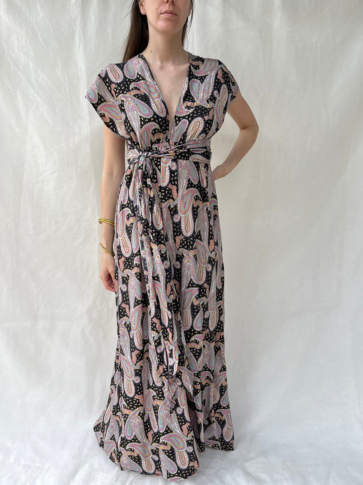Silk Scarlett Long Dress n.11 - Bohemia Couture