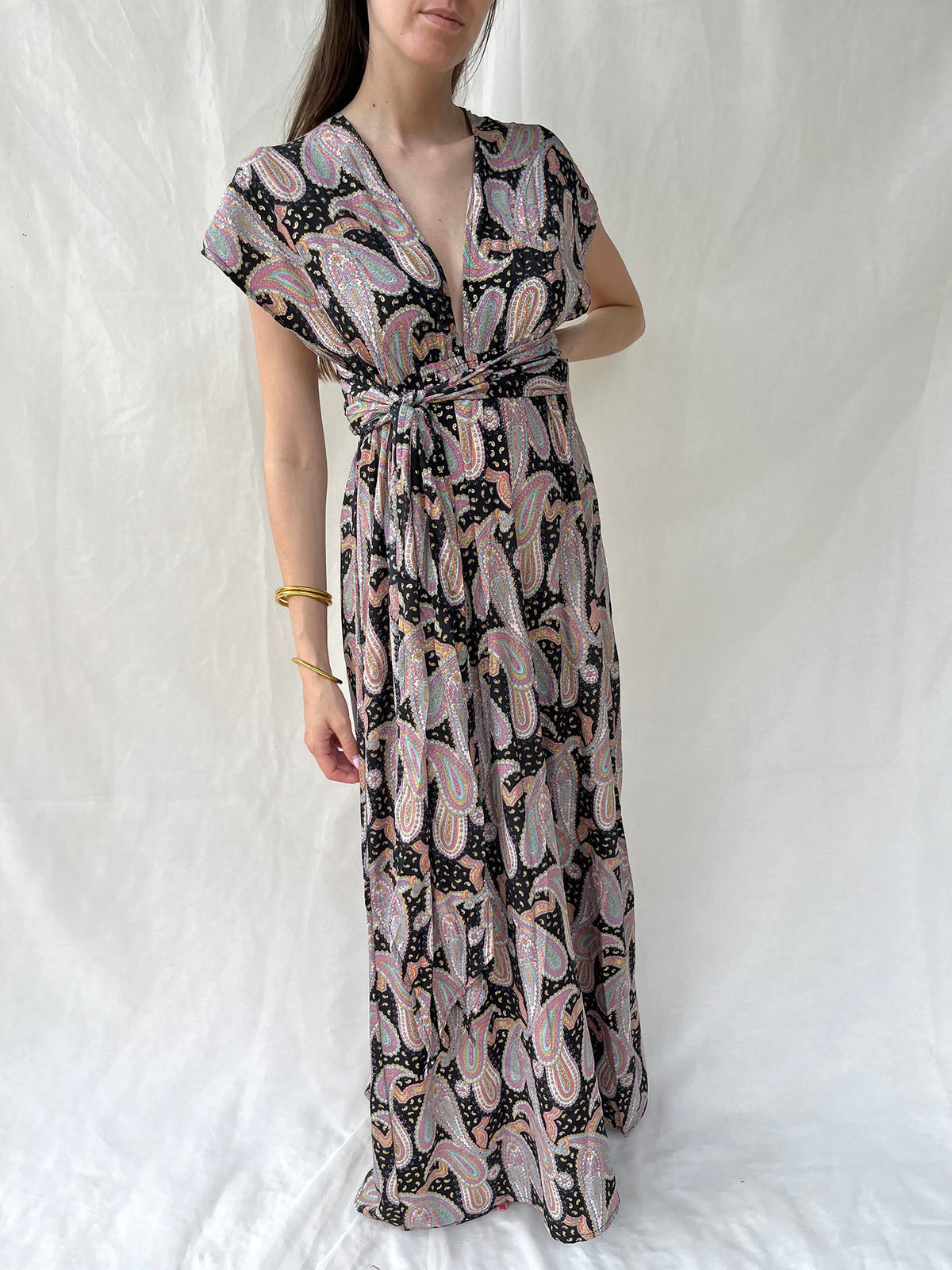 Silk Scarlett Long Dress n.11 - Bohemia Couture