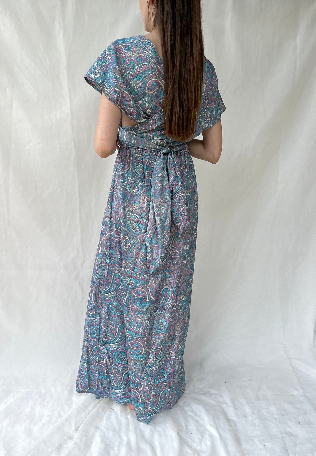 Silk Scarlett Long Dress n.12 - Bohemia Couture