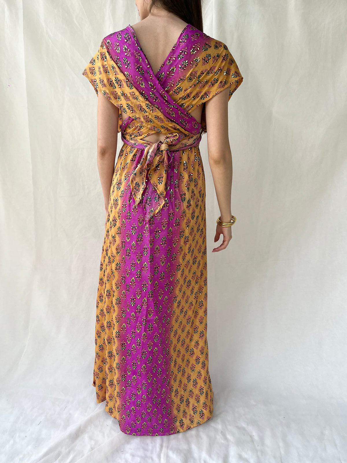 Silk Scarlett Long Dress n.9 - Bohemia Couture