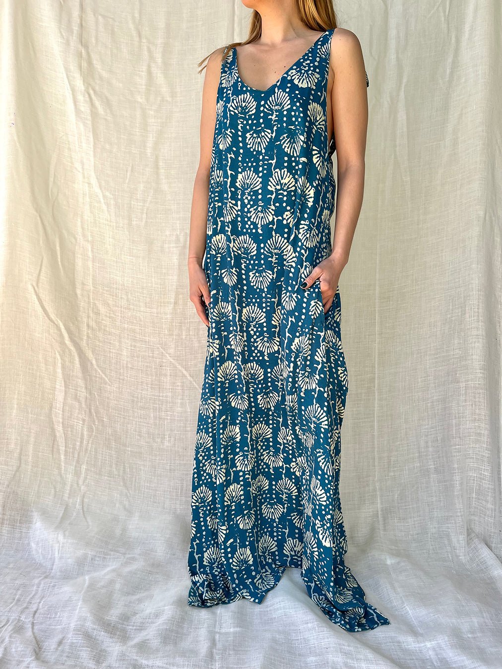 Silk Berry Long Dress n.1 - Bohemia Couture