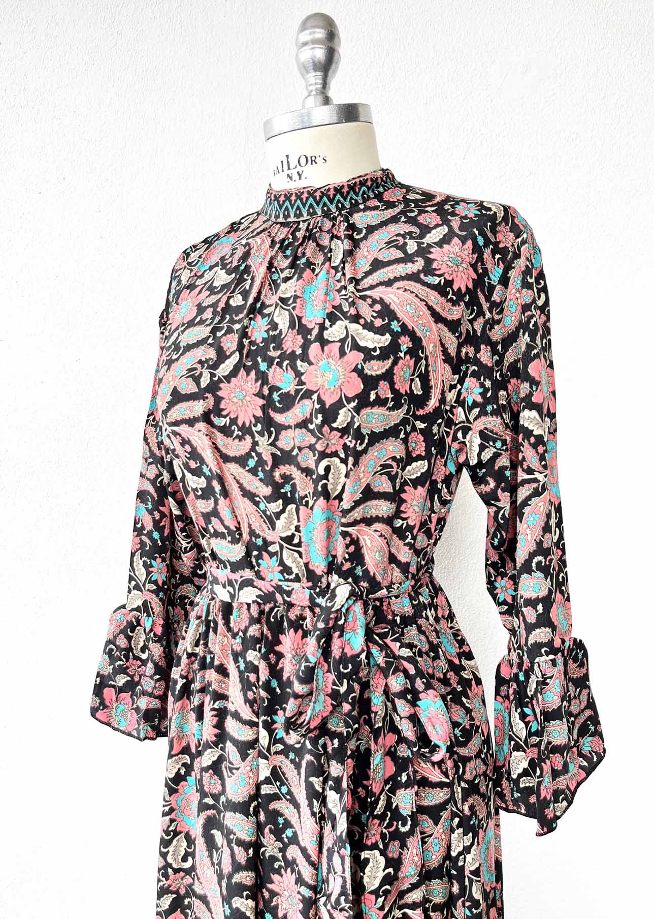 Silk Bianca Long Dress n.15 - Bohemia Couture