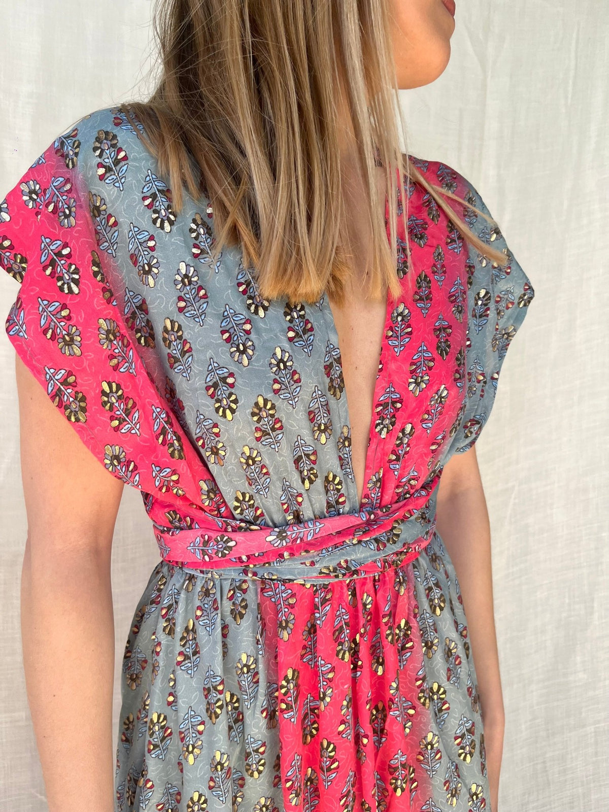 Silk Scarlett Long Dress n.8 - Bohemia Couture