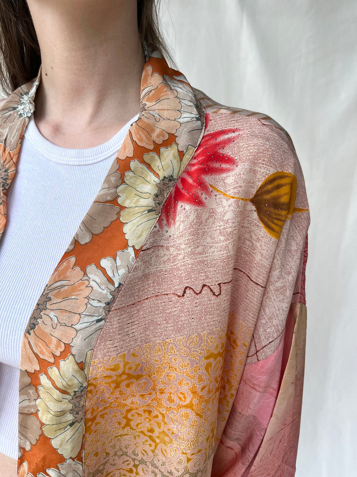 Silk Short Cardigan n.171