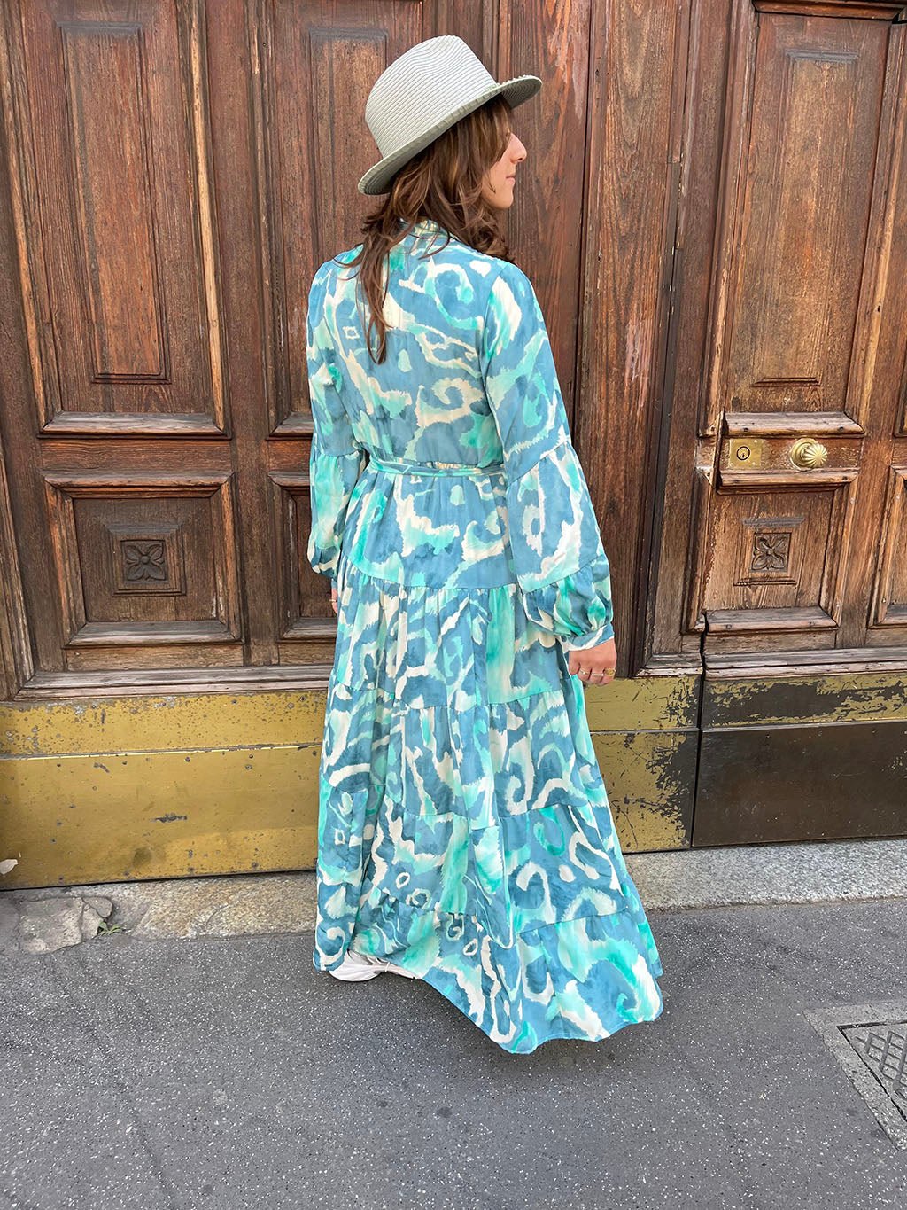 Silk St. Barth Long Dress n.13 - Bohemia Couture