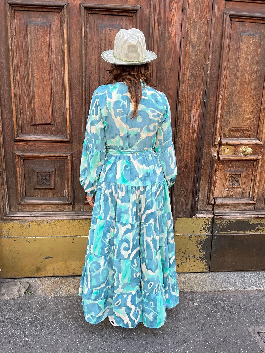 Silk St. Barth Long Dress n.13 - Bohemia Couture