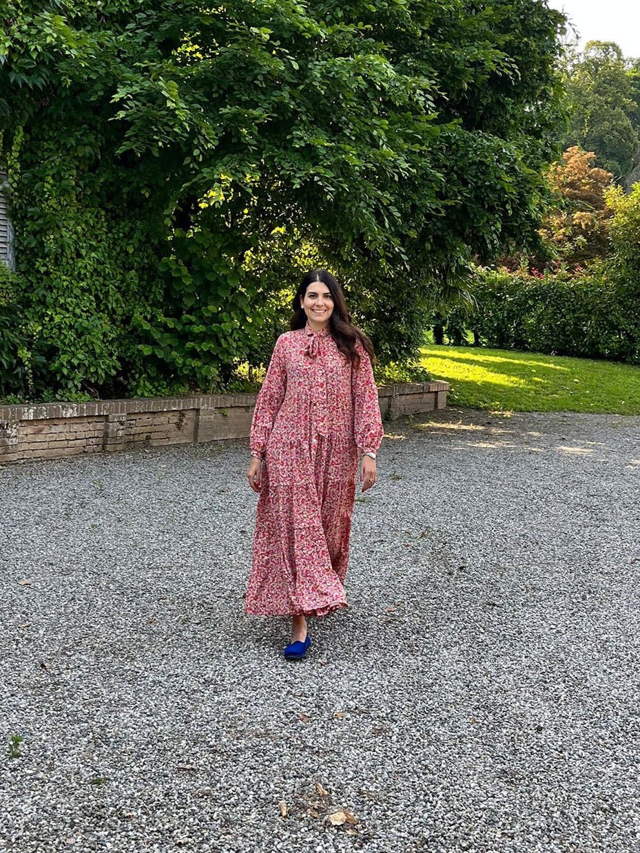 Silk St. Barth Long Dress n.14 - Bohemia Couture